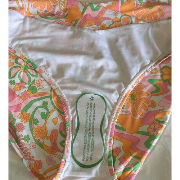 Ninety-Nine Swimsuit 690 Elect Vibe 2 pcs Floral Cut Out Bralette Plus 1X NWT - Picture 12 of 12